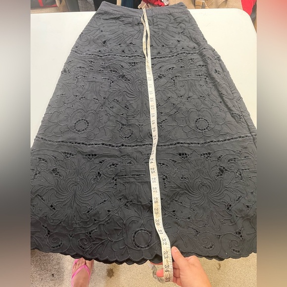 Sea New York Blaire Eyelet Skirt Black - Picture 10 of 13